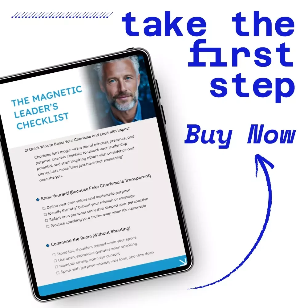 The Magnetic Leader’s Checklist | Charismatic Leadership Style Guide for Confident Presence, Influence & Vision | Digital Download