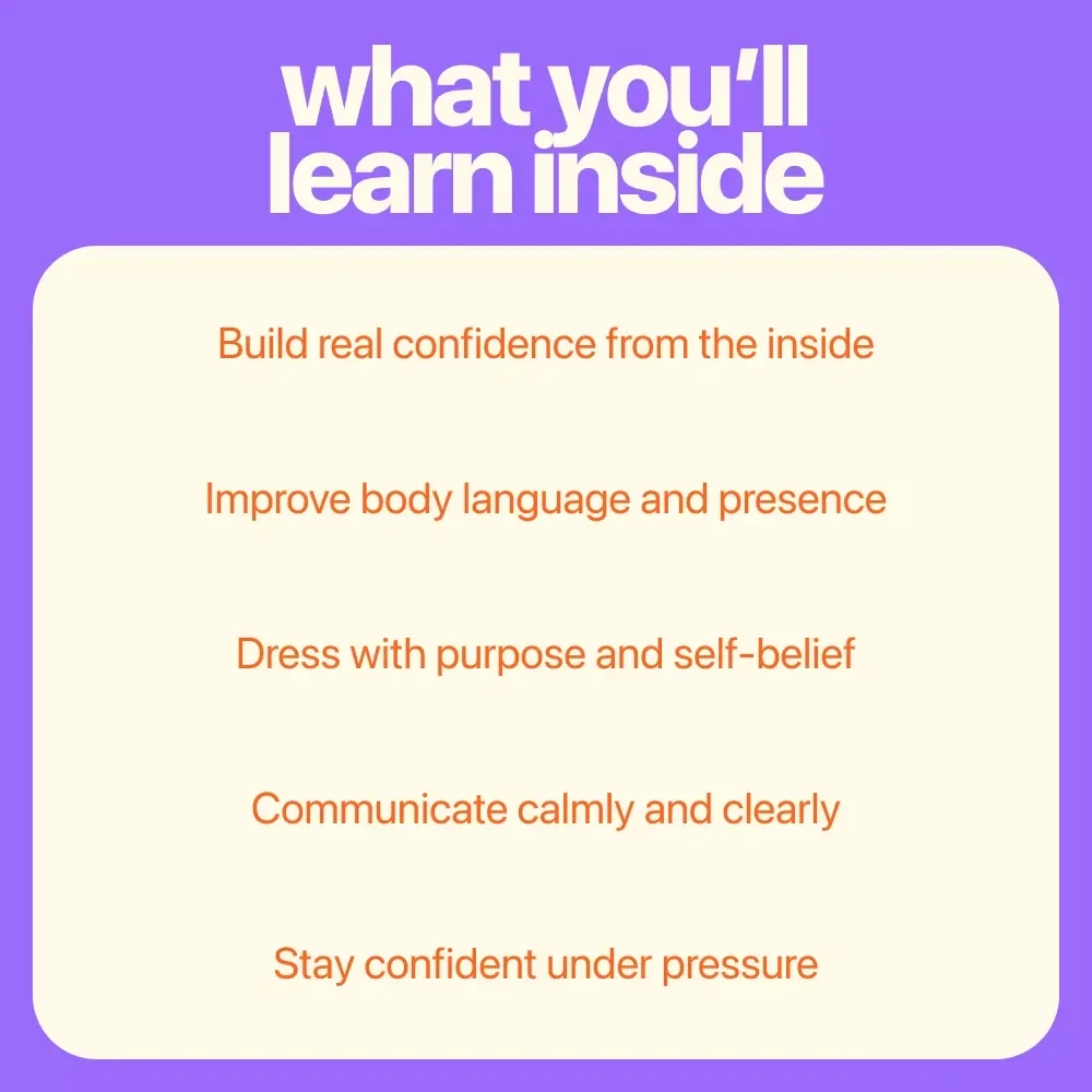 Confident You: Unlock the Look, Live the Feeling – Ebook Guide on How to Look and Feel Confident, Personal Style, Body Language & Mindset