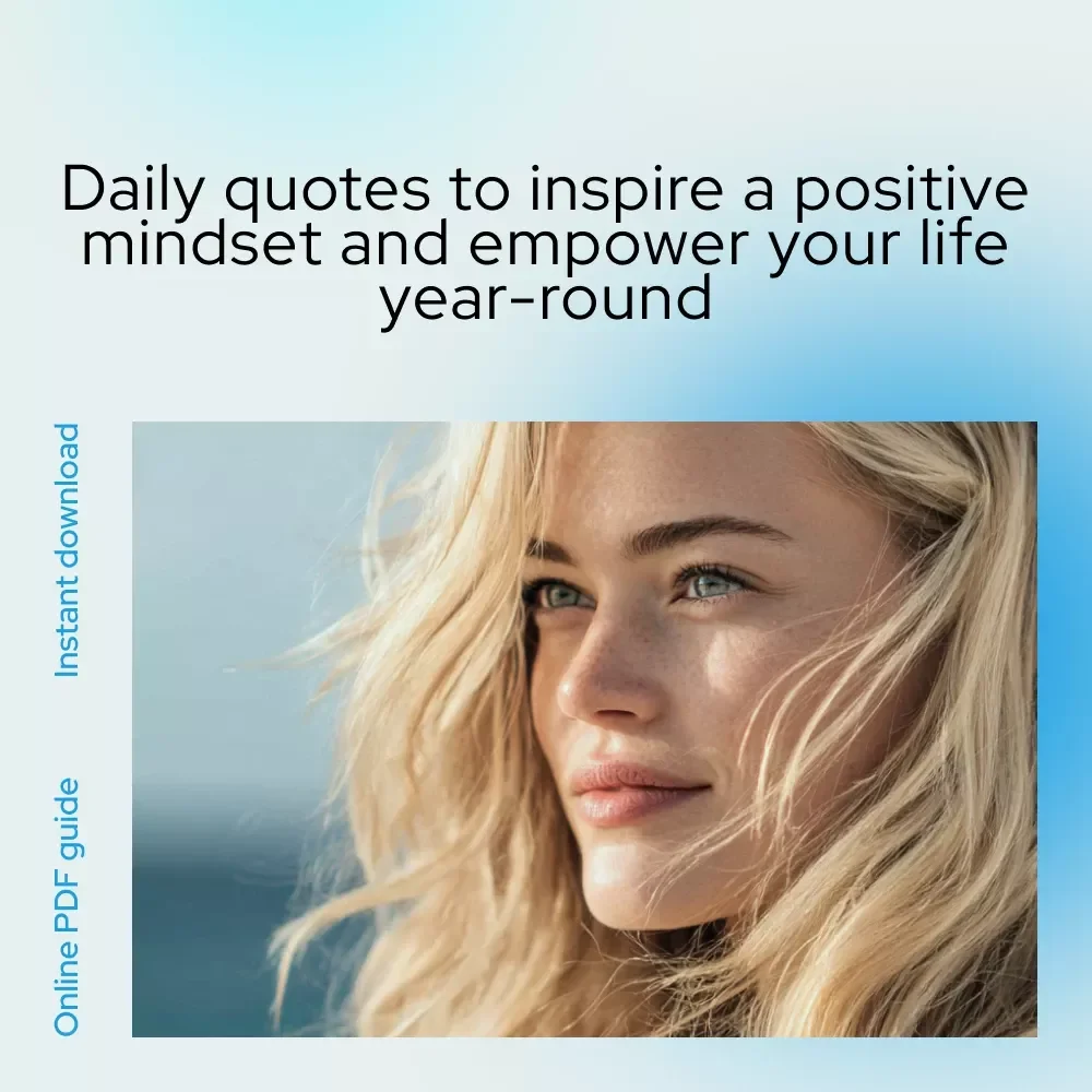 Bright Side Every Day: 365 Quotes to Power a Positive Mindset eBook - Daily Positive Thinking Quotes for Empowerment