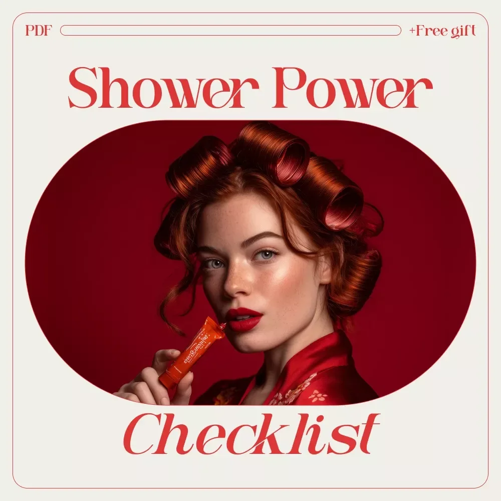 The Shower Power Checklist: Get Clean, Clear, and Confident—One Step at a Time | Gentle Self-Care Checklist for How to Get Motivated to Take a Shower