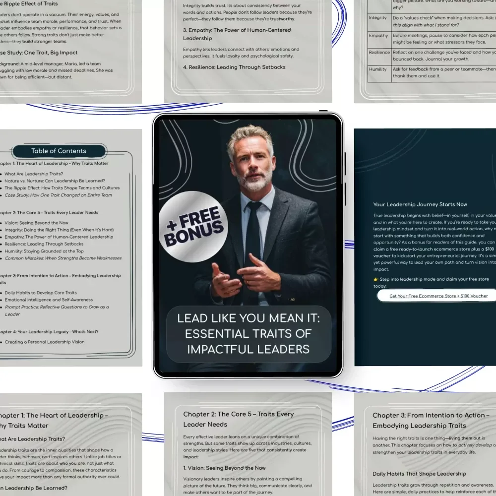 Lead Like You Mean It: Essential Traits of Impactful Leaders | Leadership Traits Guide for Modern, Purpose-Driven Leaders