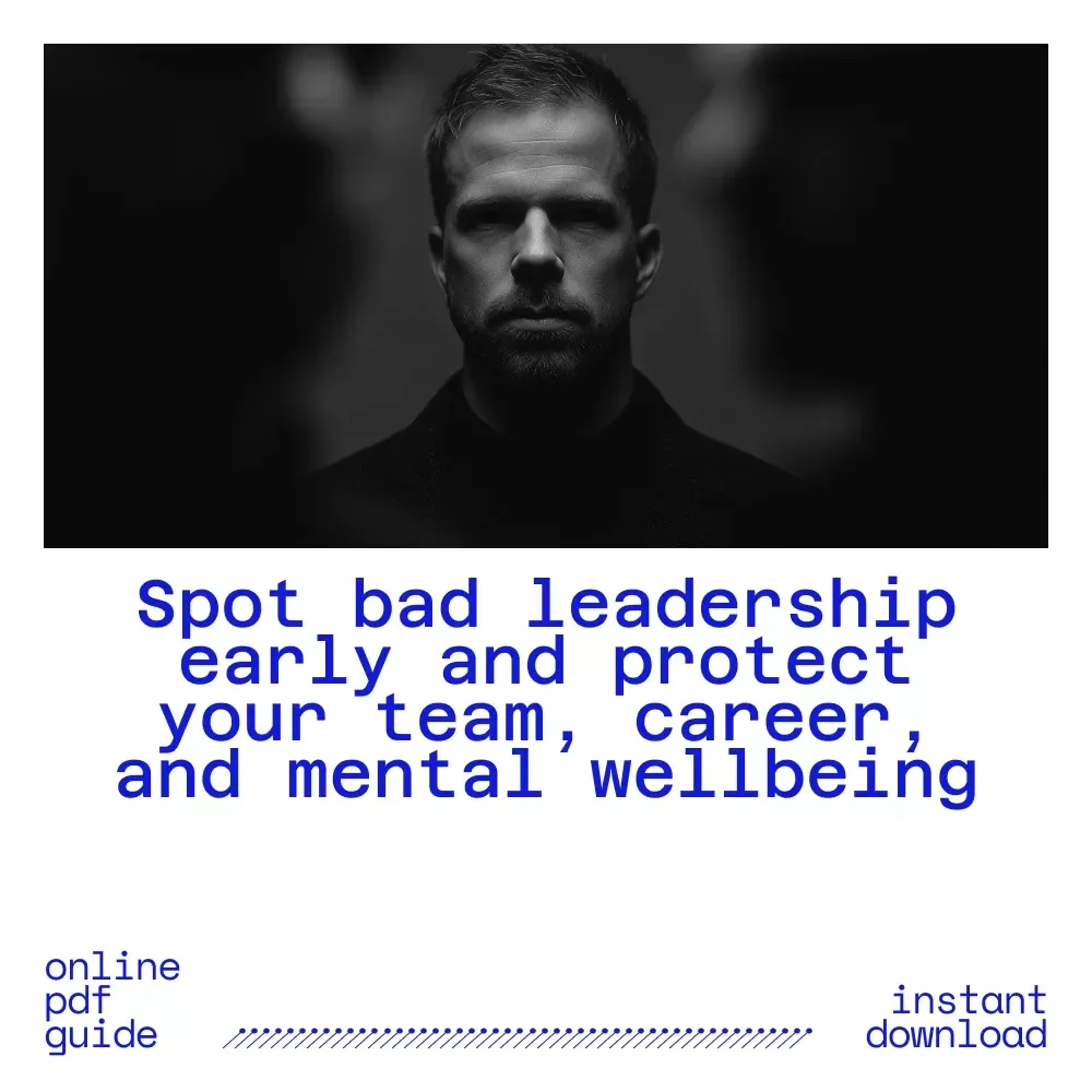 The Downfall Playbook: How Bad Leadership Destroys Teams (And How to Spot It Fast) | Leadership Guide on Bad Leadership Qualities, Workplace Awareness & Team Survival