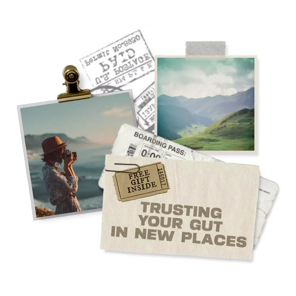 Trusting Your Gut in New Places – Intuition Guide for Travelers, Personal Safety & Confident Decision-Making | Digital eBook Download