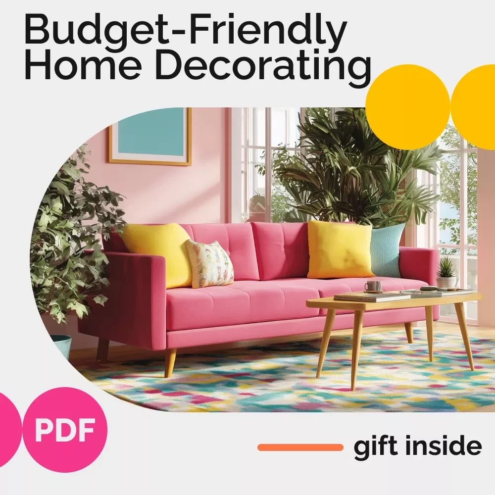 The Budget-Friendly Home Decorating Checklist | Affordable Decorating Tips & DIY Inspiration | Decorating a New Home on a Budget | Digital Download