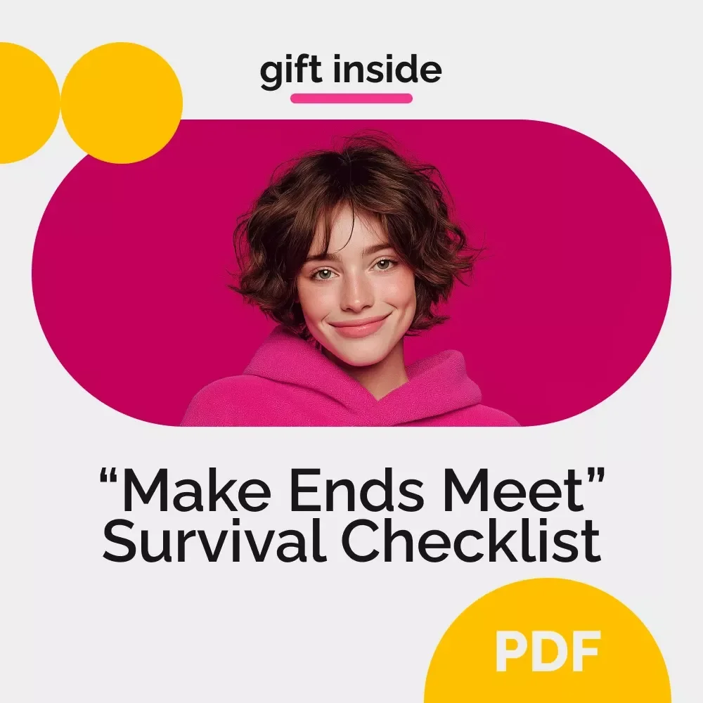 The “Make Ends Meet” Survival Checklist | Printable Budget Planner & Money Tracker | How to Make Ends Meet Step-by-Step Digital Download