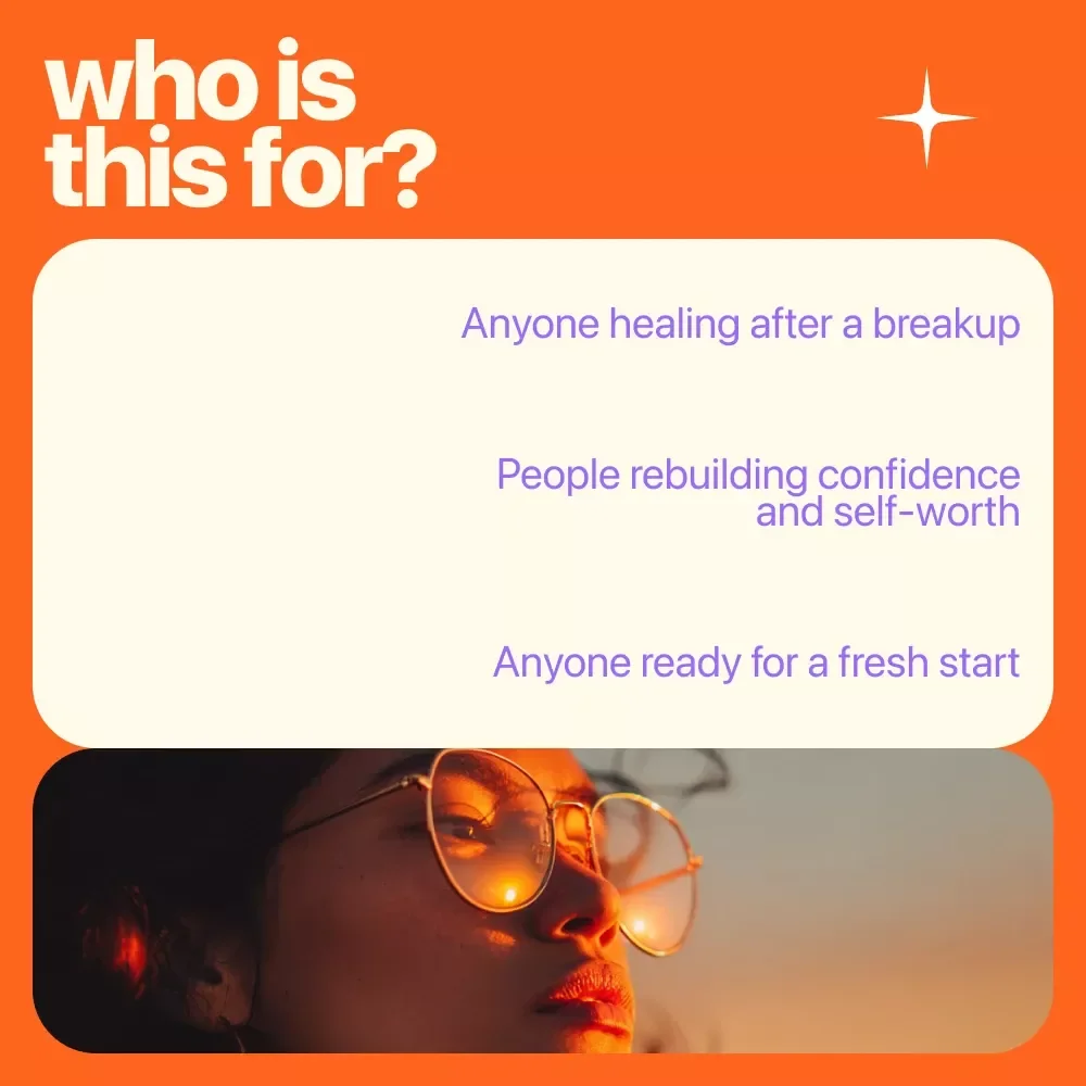 Breakup Glow-Up Checklist – How to Get My Confidence Back After a Breakup | Step-by-Step Confidence Comeback Plan
