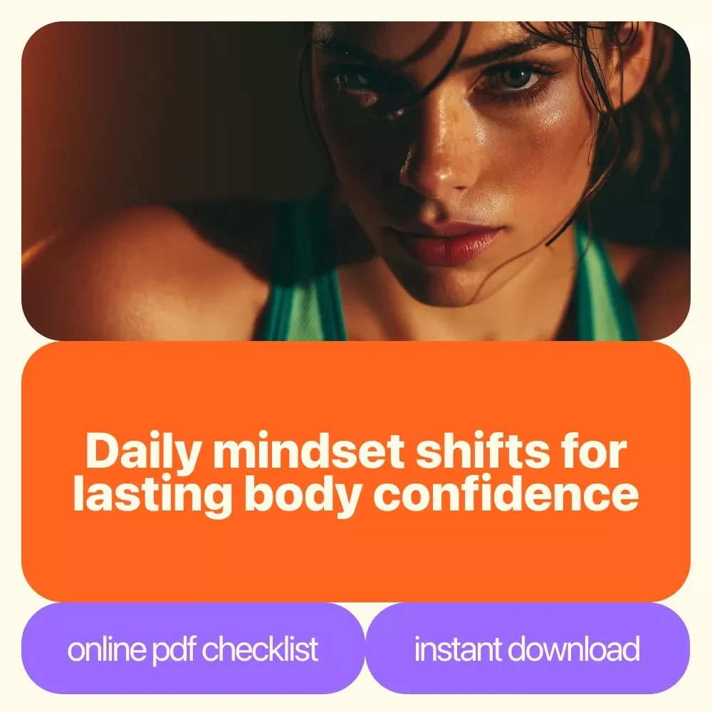 Own Your Glow: The Body Confidence Checklist | how to have body confidence Daily Self-Love Digital Download