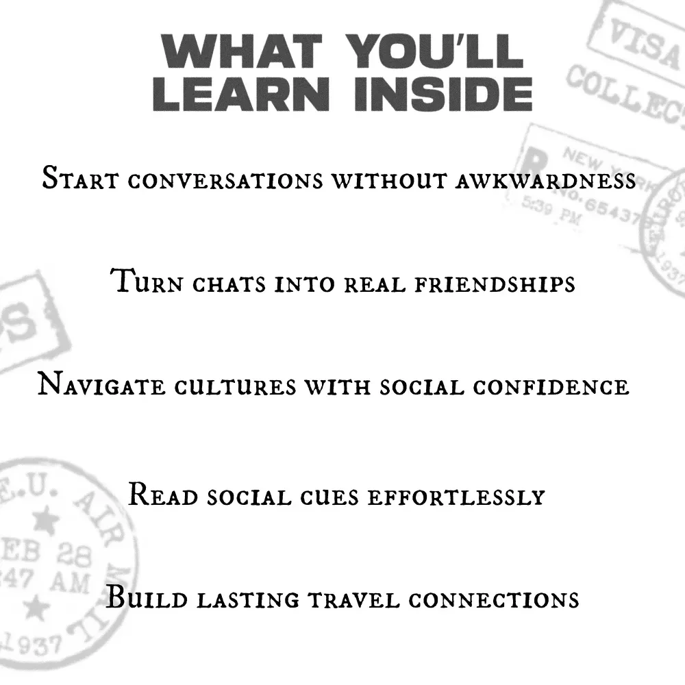 Ways to Connect with People in Hostels – Digital Travel Guide for Solo Travelers, Backpackers & Hostel Social Life | Instant Download