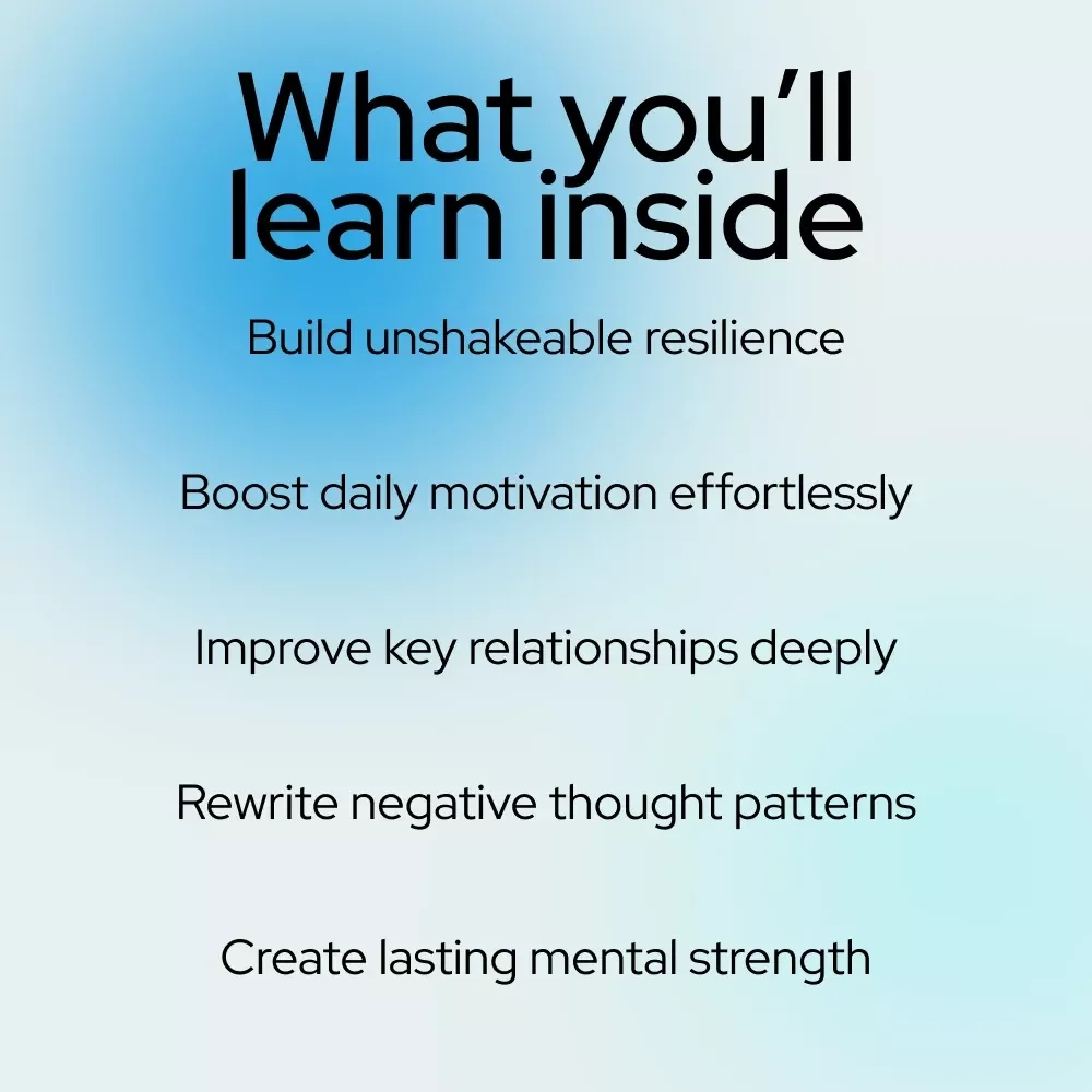 The Power of Positivity Digital Guide: How Positive Thinking Affects Your Life | Mindset Shift Workbook & Ebook