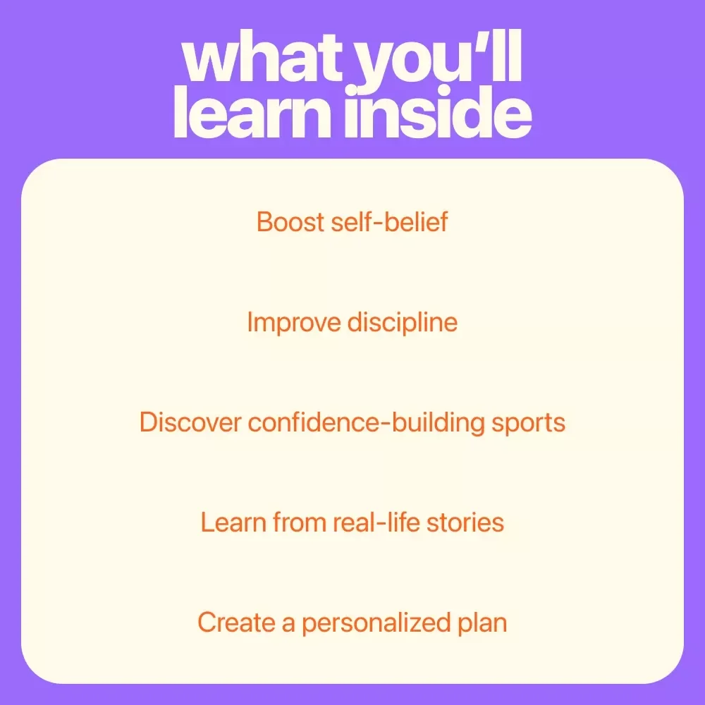 Confidence in Motion: The Best Sports to Build Self-Belief and Inner Strength – eBook for Confidence & Personal Growth