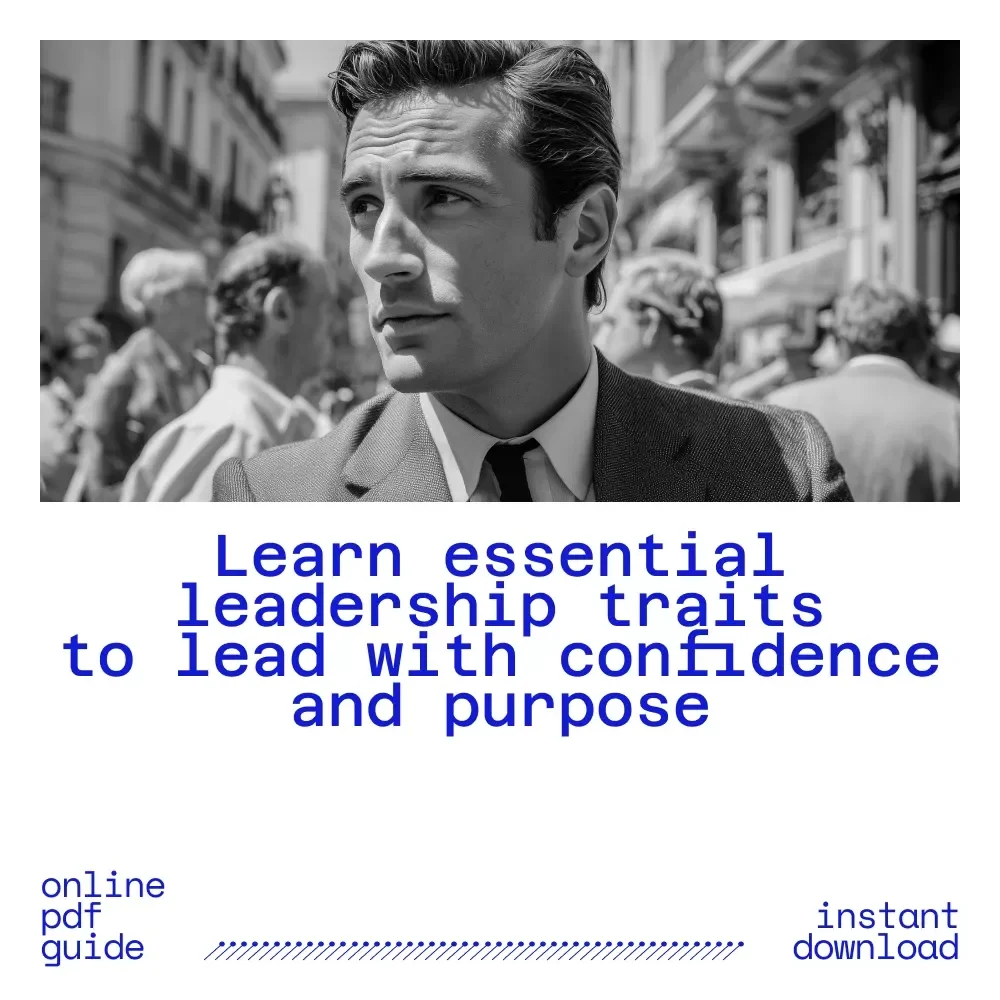 Lead Like You Mean It: Essential Traits of Impactful Leaders | Leadership Traits Guide for Modern, Purpose-Driven Leaders