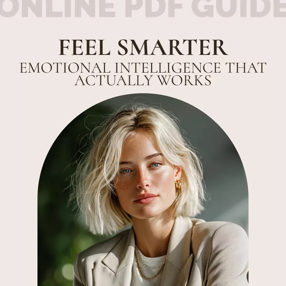 Feel Smarter: A Simple Guide to Emotional Intelligence That Actually Works | Practical EQ Workbook & Guide on how to gain emotional intelligence for Work, Relationships & Personal Growth