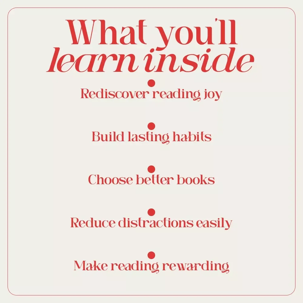 Read On: Unlock Your Motivation to Fall in Love with Reading Again | eBook Guide on How to Be Motivated to Read & Build a Lasting Reading Habit