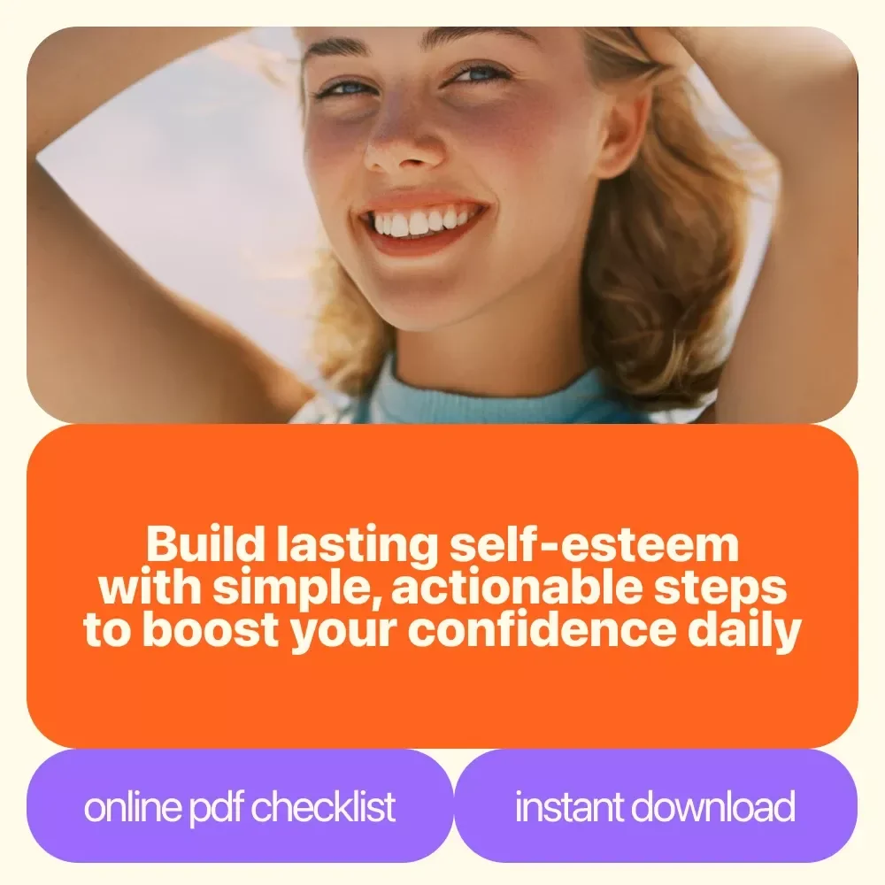 The “You Matter” Confidence Checklist: 15 Ways to Improve Your Self Esteem