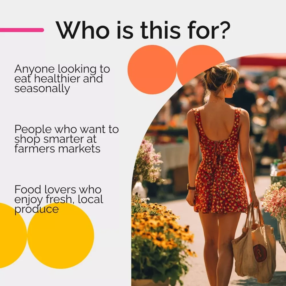 A Seasonal Shopper’s Guide to Farmers Markets: Your Ultimate Digital Resource for Seasonal Produce & Farmers Market Shopping
