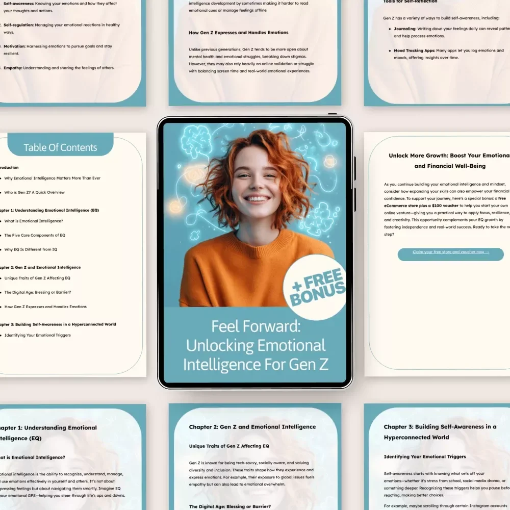 Feel Forward: Unlocking Emotional Intelligence for Gen Z | Gen Z Emotional Intelligence eBook Guide