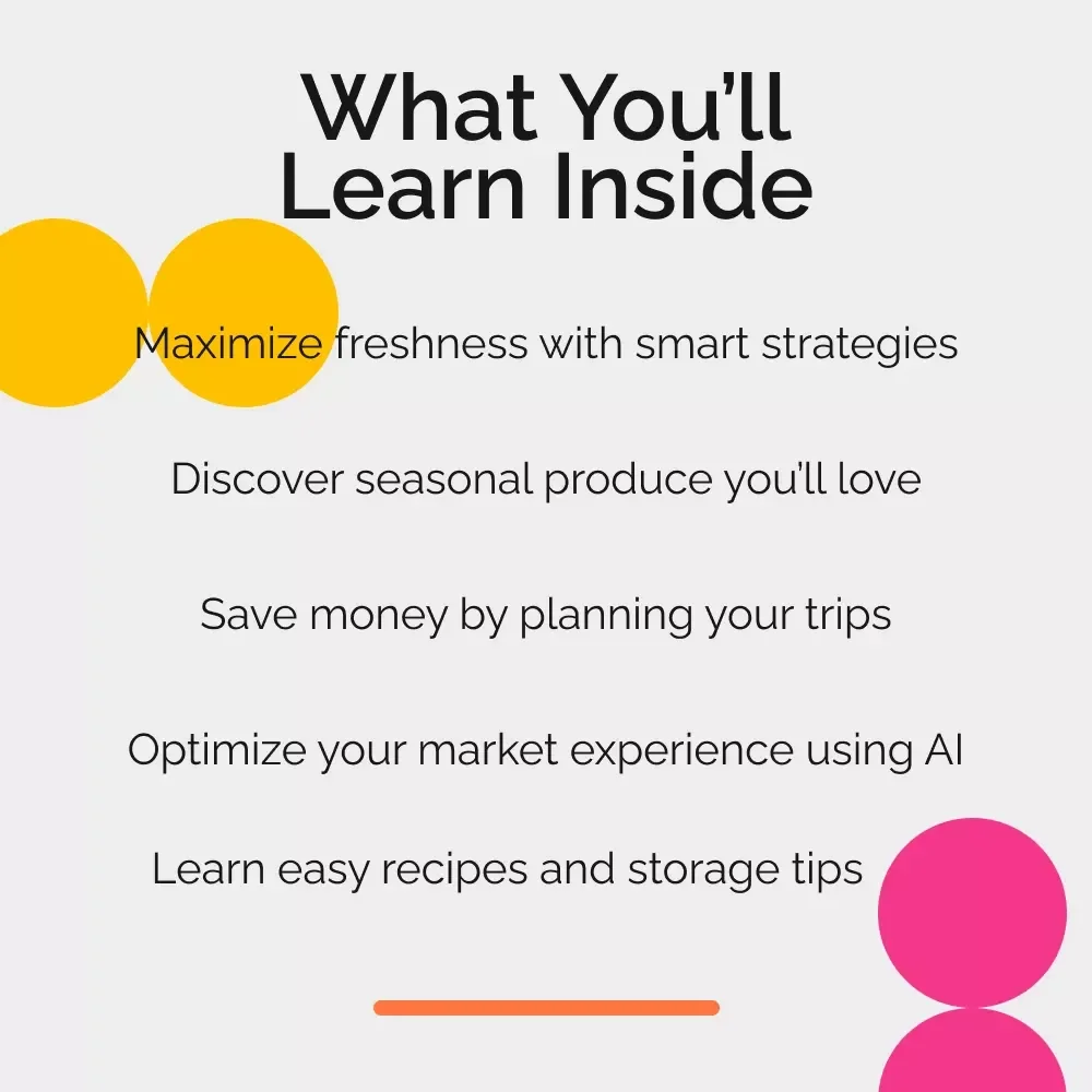 A Seasonal Shopper’s Guide to Farmers Markets: Your Ultimate Digital Resource for Seasonal Produce & Farmers Market Shopping