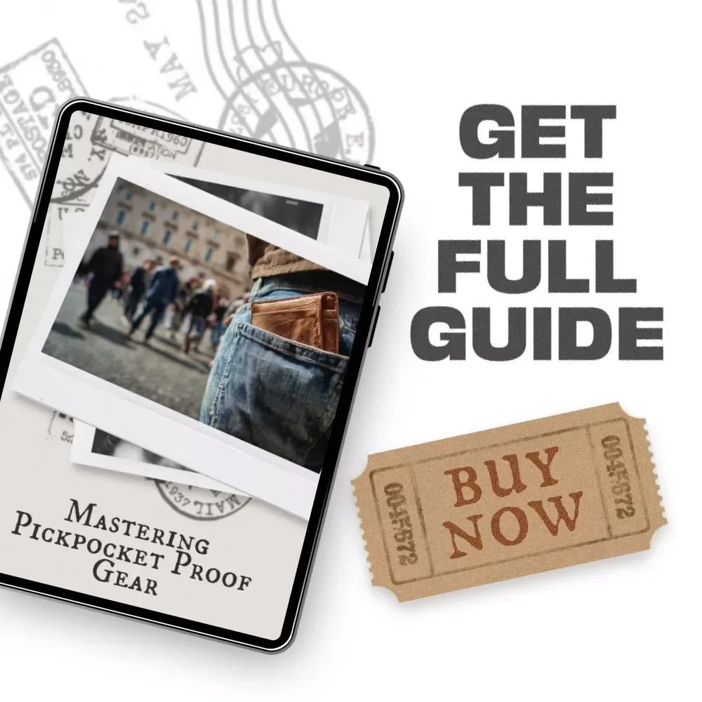 Mastering Pickpocket Proof Gear – Anti-Theft Travel Gear Guide, Pickpocket Prevention eBook, Travel Security Checklist for Smart & Safe Travelers