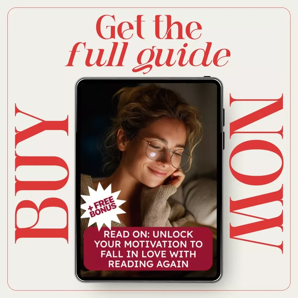 Read On: Unlock Your Motivation to Fall in Love with Reading Again | eBook Guide on How to Be Motivated to Read & Build a Lasting Reading Habit