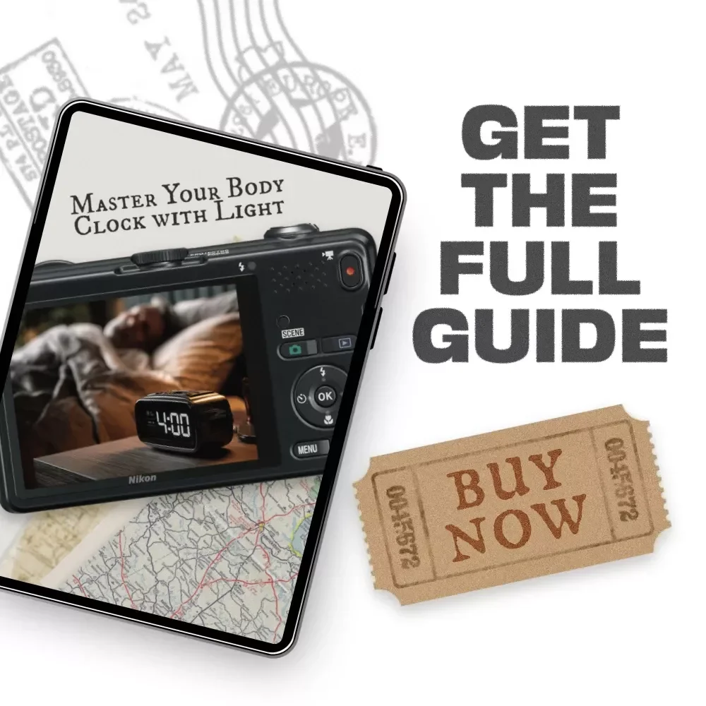 Master Your Body Clock with Light – A Smart Travel Guide for How to Beat Jet Lag with Light Exposure & Reset Your Circadian Rhythm
