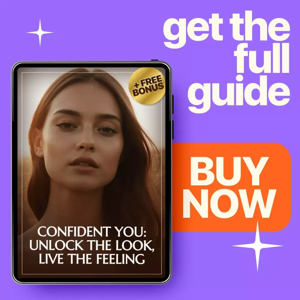 Confident You: Unlock the Look, Live the Feeling – Ebook Guide on How to Look and Feel Confident, Personal Style, Body Language & Mindset