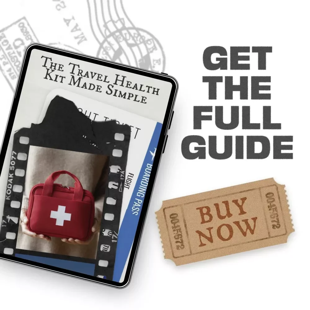 The Travel Health Kit Made Simple | Essential Travel Medicine Guide for Beginners | what medicines to pack for common issues
