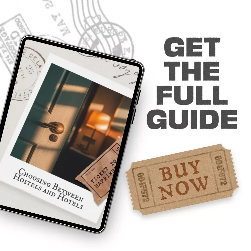 Choosing Between Hostels and Hotels – Smart Travel Accommodation Guide, Budget Planning Checklist & Decision Framework for Travelers
