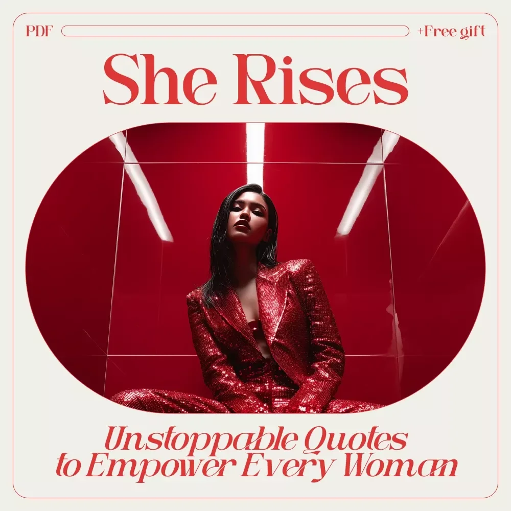 She Rises: Unstoppable Quotes to Empower Every Woman | Inspiring eBook of Women Motivation Quotes for Confidence, Courage & Growth