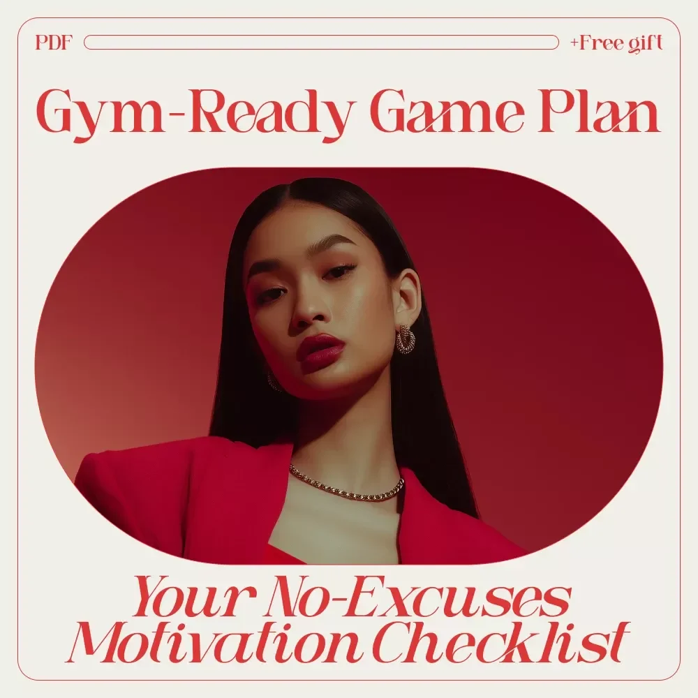 Gym-Ready Game Plan: Your No-Excuses Motivation Checklist | Printable Fitness Mindset Guide for Anyone Asking How to Motivate Myself for Gym