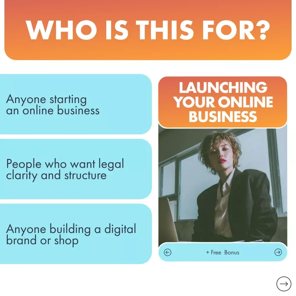 Launching Your Online Business – Step-by-Step Startup Legal & Setup Guide for Digital Entrepreneurs, Online Store Owners & New Businesses