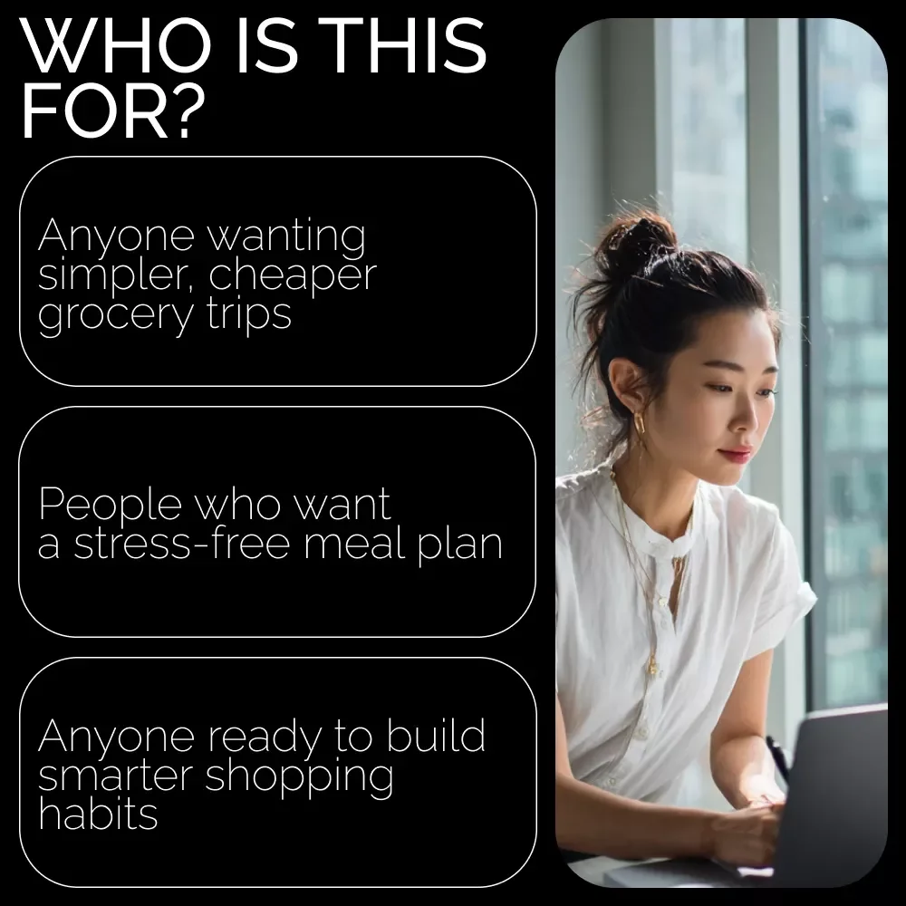 Smart Shopper's Checklist: How to Save on Groceries – Printable Budgeting Checklist for Meal Planning, Grocery Savings, Frugal Living & Money-Smart Shopping