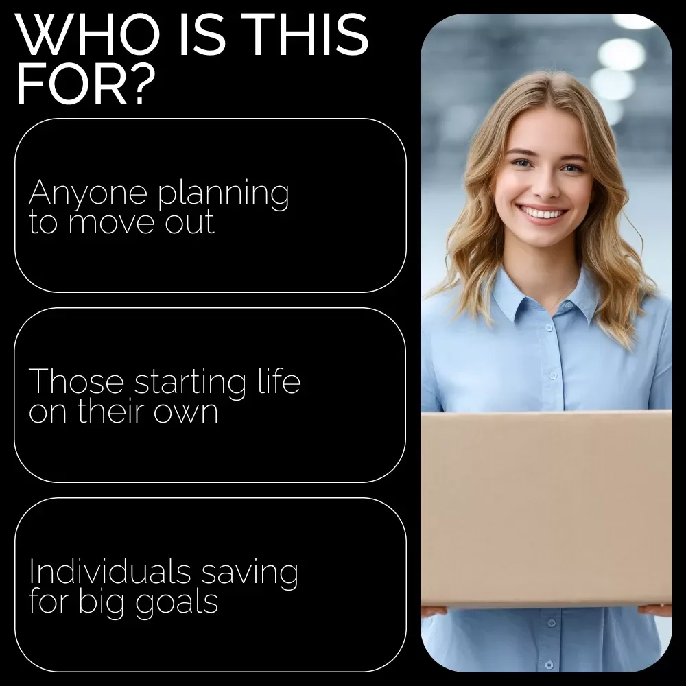 The Ultimate Guide to Saving Money for Moving Out! | Step-by-Step Budgeting and Savings Planner | Learn How to Save Money to Move Out with Confidence | Digital Download