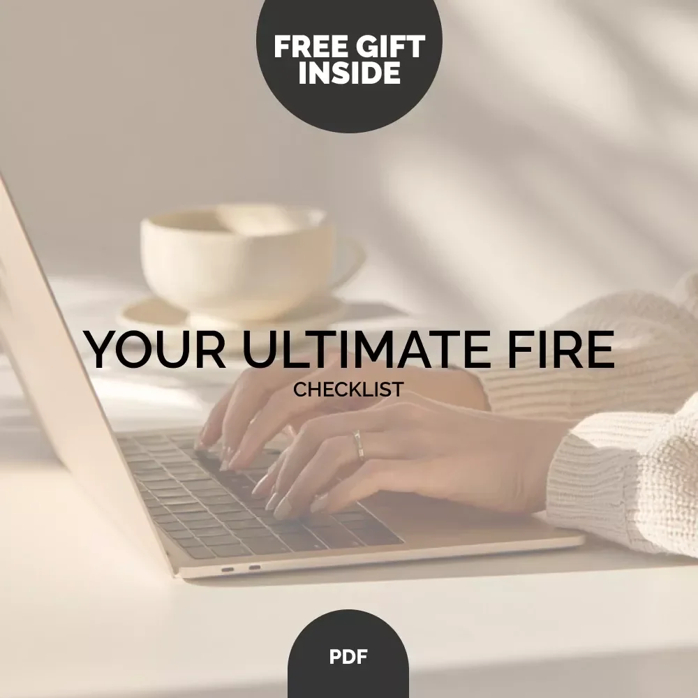 Your Ultimate FIRE Checklist | Financial Independence Guide, Early Retirement Planner, FIRE Number Workbook, Intentional Spending & Investing Strategy Digital Download