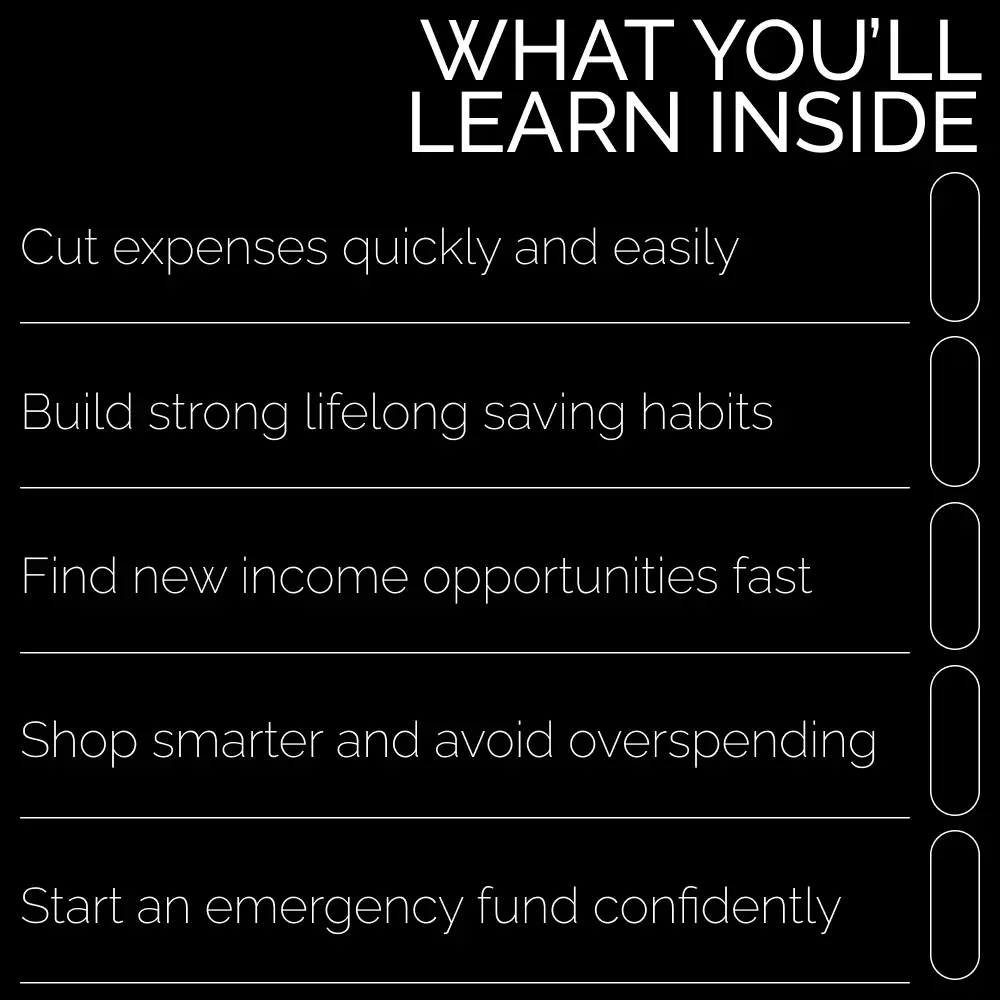 Thrifty Living: How to Save Money Fast on a Low Income – Budgeting Guide, Saving Hacks & Money-Making Tips | Digital Download eBook for Frugal Living & Fast Savings