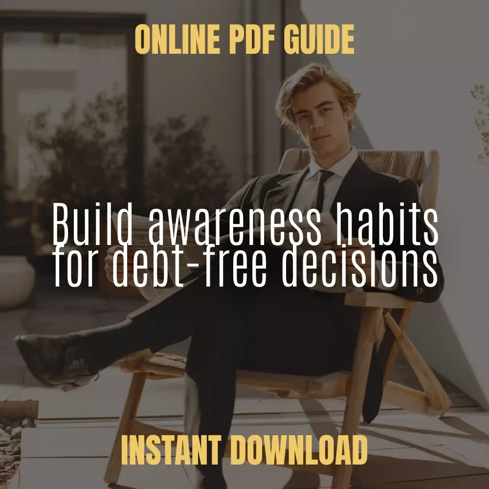 Mastering Debt Consciousness | Practical Financial Awareness Guide for Building Debt Consciousness Habits & a Debt-Free Mindset