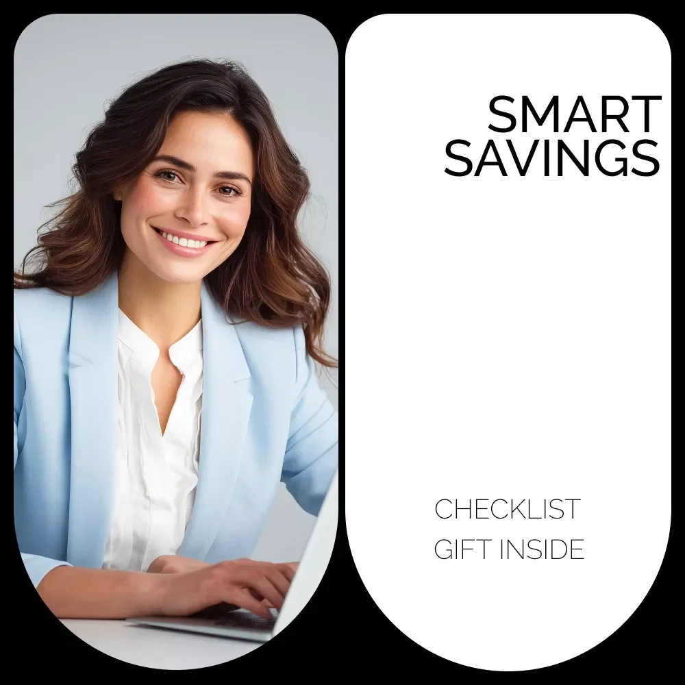 Smart Savings Checklist: Your Path to Financial Freedom | Digital Download | Learn How to Save Money Effectively and Build Better Financial Habits