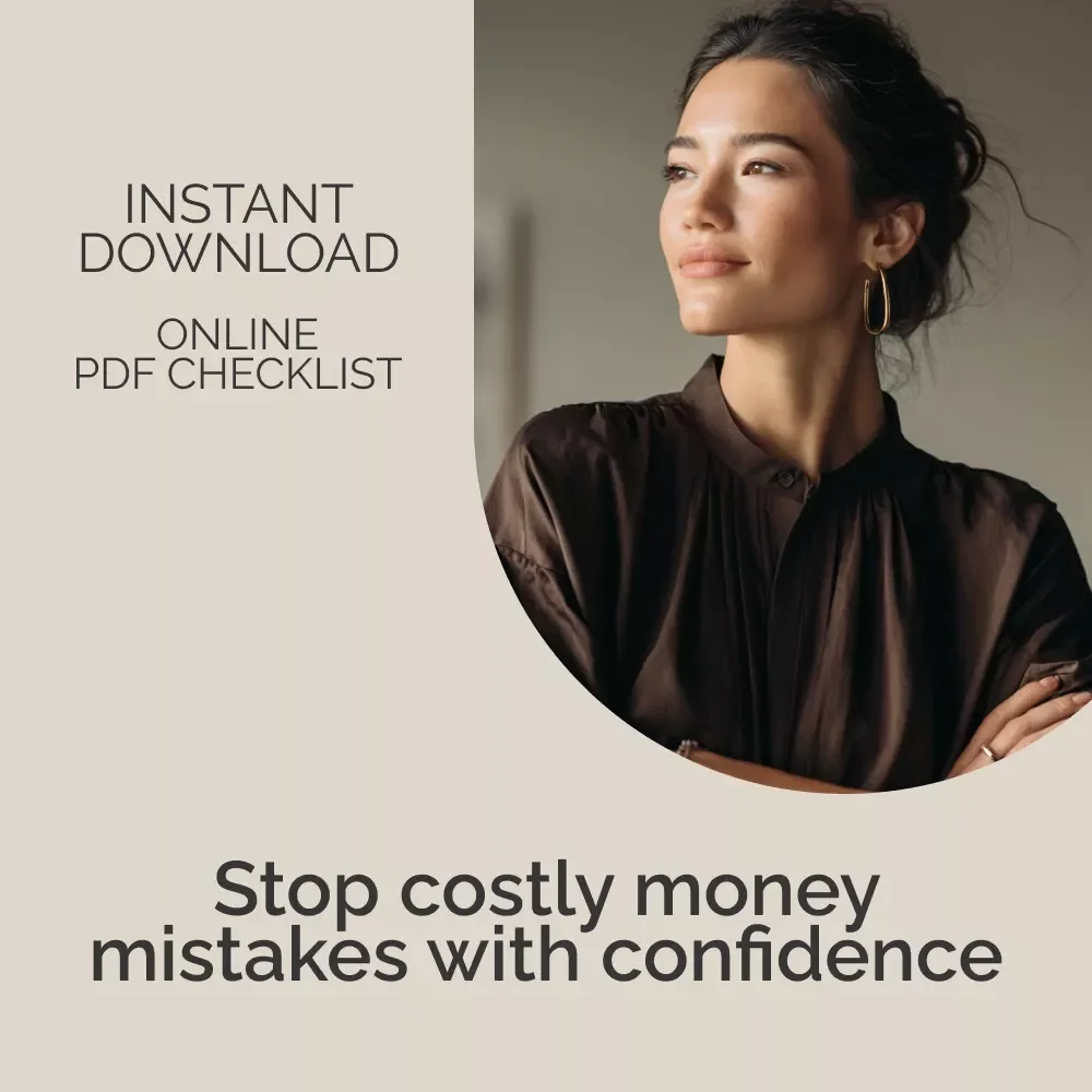 Dumb Money Decisions Avoid Checklist | Smart Personal Finance Planner | Simple Budgeting & Spending Control Guide