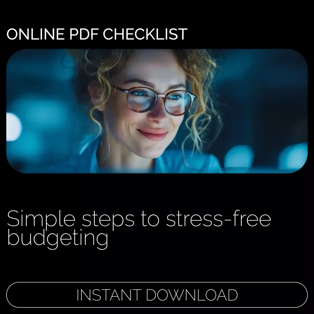Your No-Stress Starter Checklist for Budgeting Like a Boss | Printable PDF | How to Budget for Beginners | Simple Money Planner & Financial Organizer