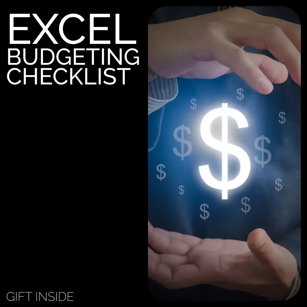 The Ultimate Excel Budgeting Checklist | How to Set Up a Budget in Excel | Digital Download for Personal Finance and Money Organization
