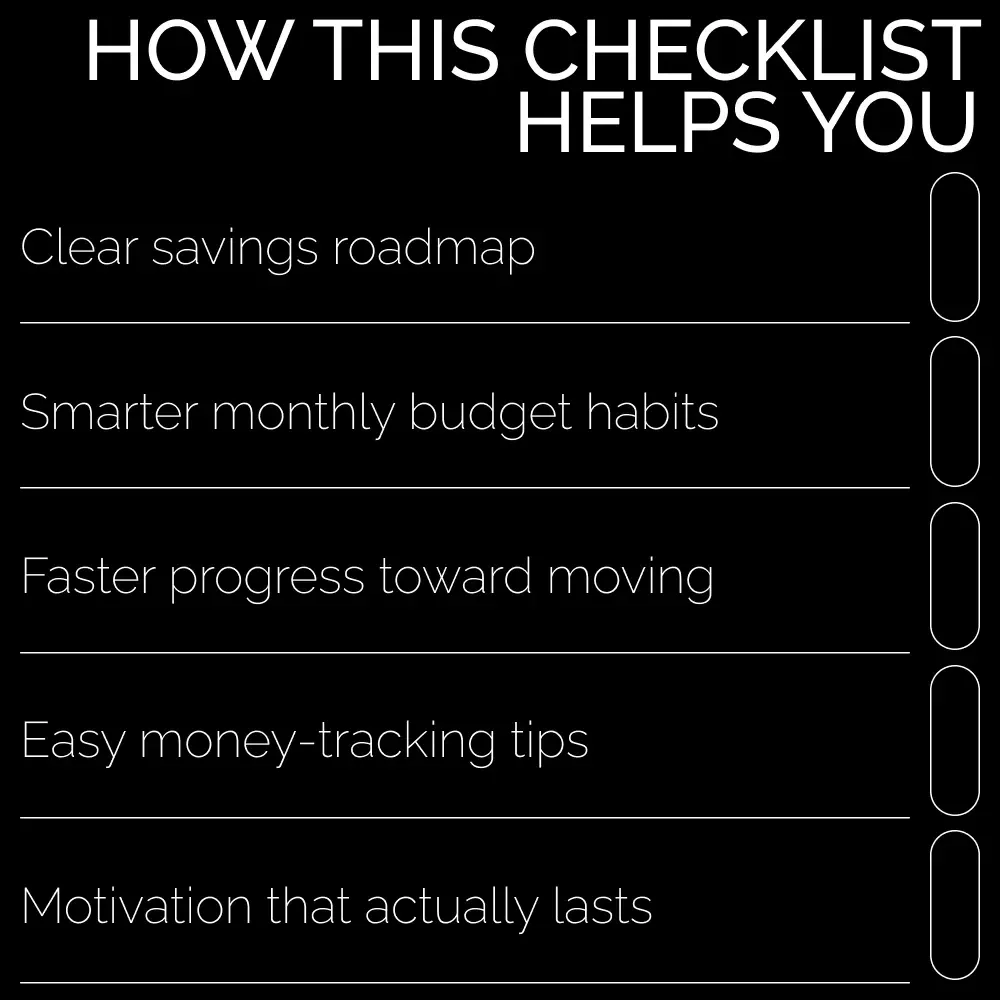 The Apartment Savings Checklist You’ll Actually Want to Follow 🏠💸 | Ultimate Budget Guide for First-Time Renters & Buyers | Printable Download | how to save for an apartment