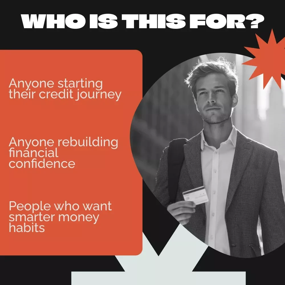 Building Credit from Scratch: A Beginner's Guide to Financial Freedom | How to Build Credit When You Have None | Printable Credit-Building Guide for Beginners