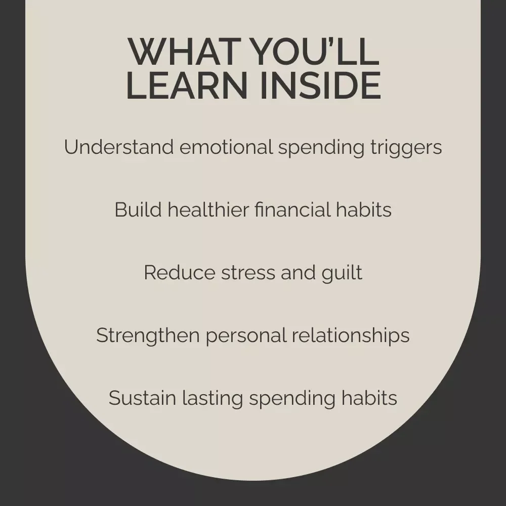 Breaking Free from Compulsive Shopping | Guide for Personal Growth, Mindful Spending & Financial Wellness| Digital Self-Help Workbook for Overcoming Shopping Addiction
