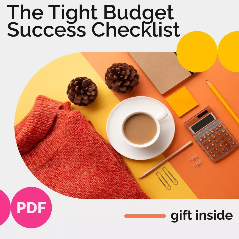 The Tight Budget Success Checklist: Stretch, Save, and Succeed | Budget Checklist, Money Saving Guide, Digital Download for Smart Spending