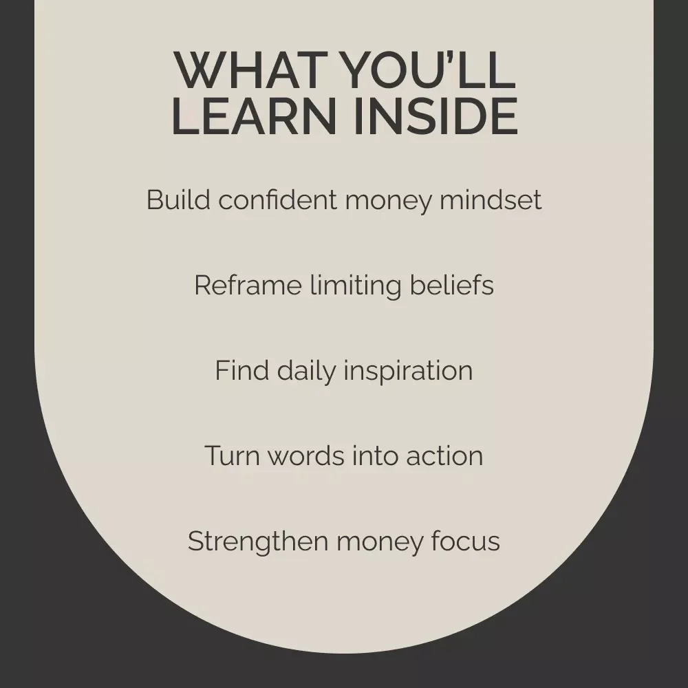 Words That Wealth: Inspiring Quotes to Guide Your Money Decisions | Motivational Finance eBook | Mindset and Reflection Guide Featuring My Money Decision Quotes
