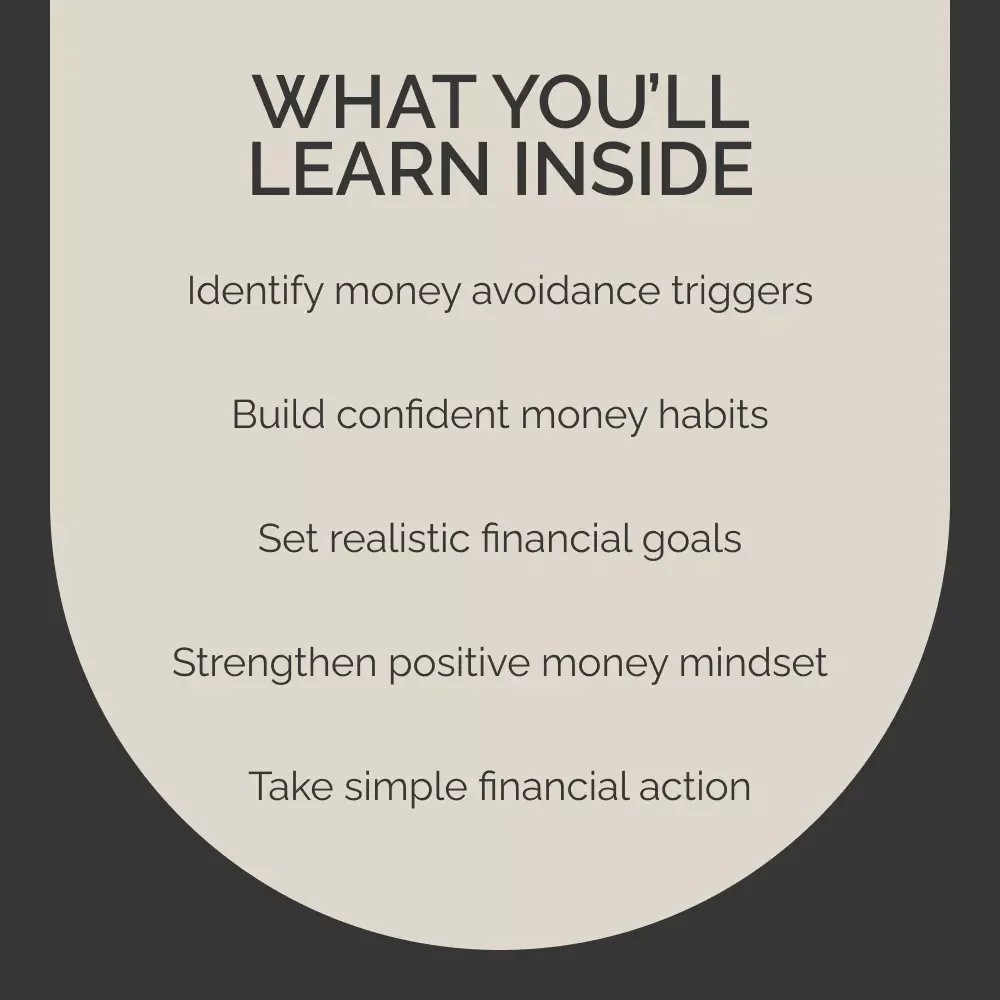 Breaking Free from Money Avoidance Guide | Financial Healing Workbook | Overcome Money Avoidance & Build Confidence with This Transformational Guide