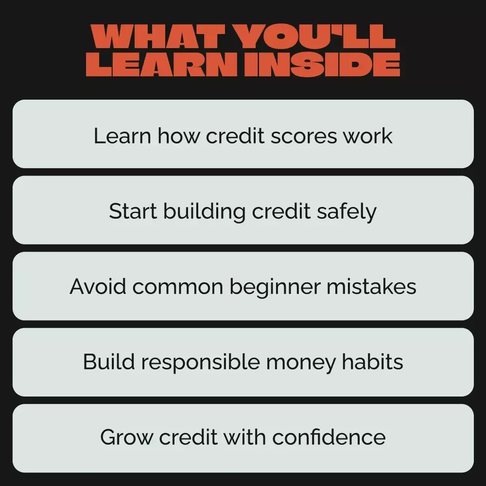 Building Credit at 17: Guide to Financial Success! – Teen Credit eBook | How to Build Credit at 17 | Beginners Financial Literacy Guide