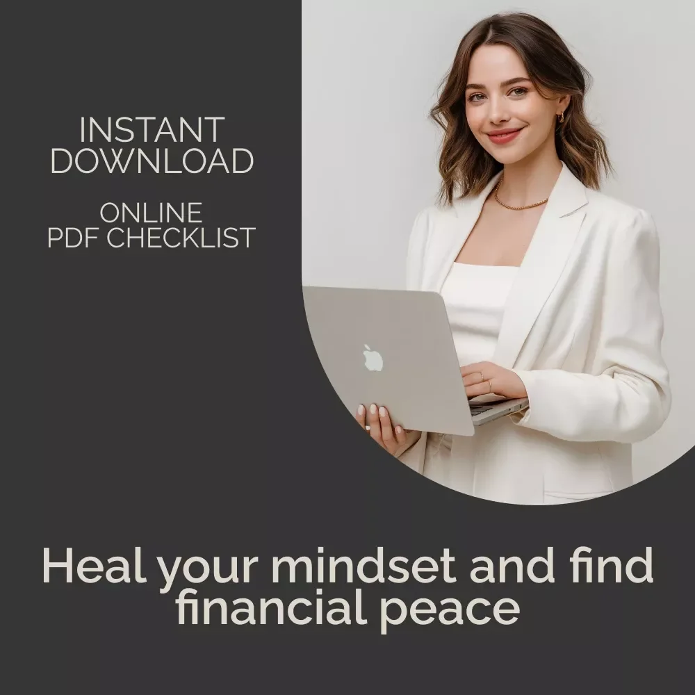 Your Step-by-Step Guide to Breaking Free from Money Addiction | Printable Digital Checklist for Building Healthier Financial Habits and Mindset