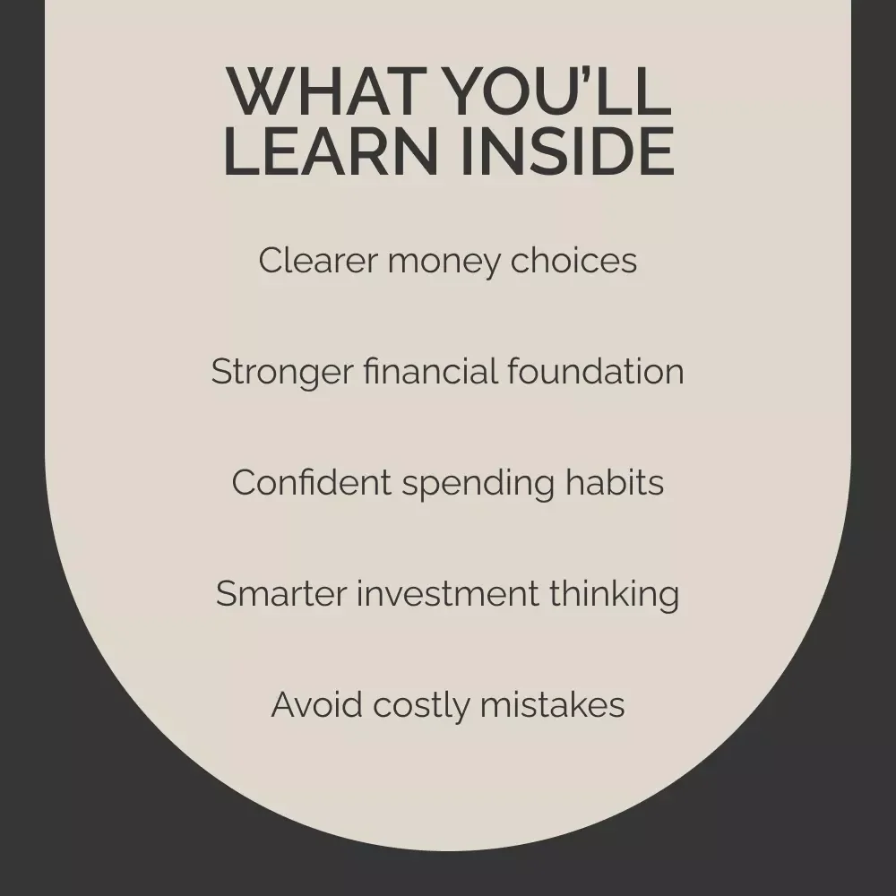 Mastering the Art of Making Financial Decisions – Practical Money Decisions Guide for Smart Spending, Saving & Investing | Digital Download
