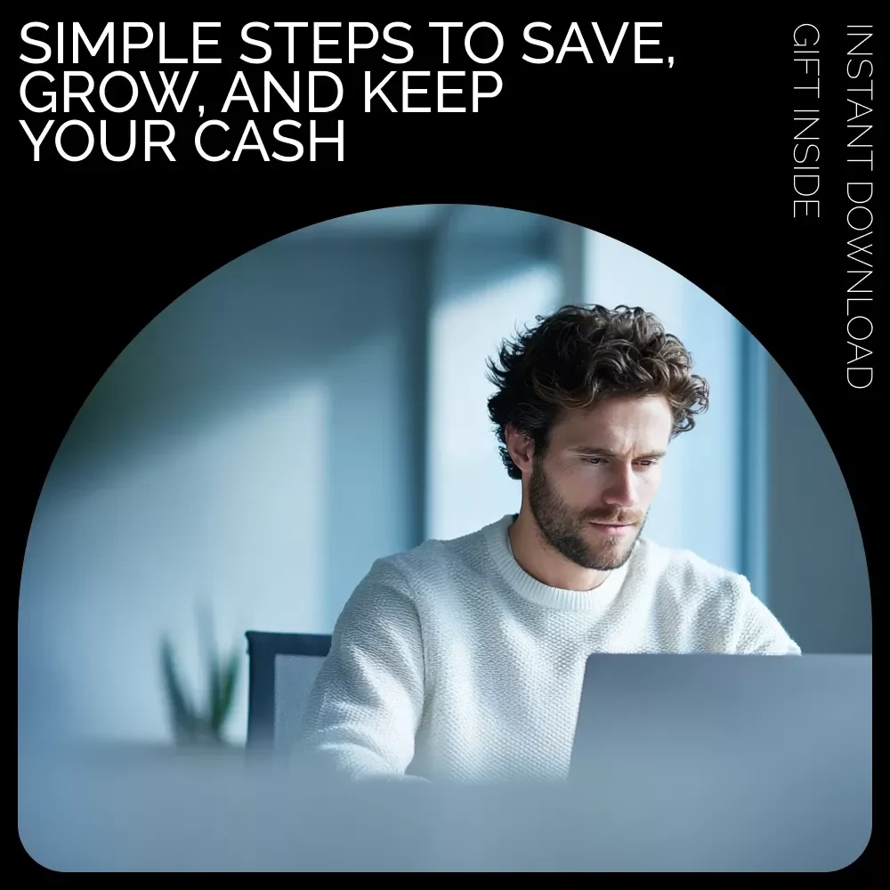 Simple Steps to Save, Grow, and Keep Your Cash - Easy Money Saving Guide & Checklist