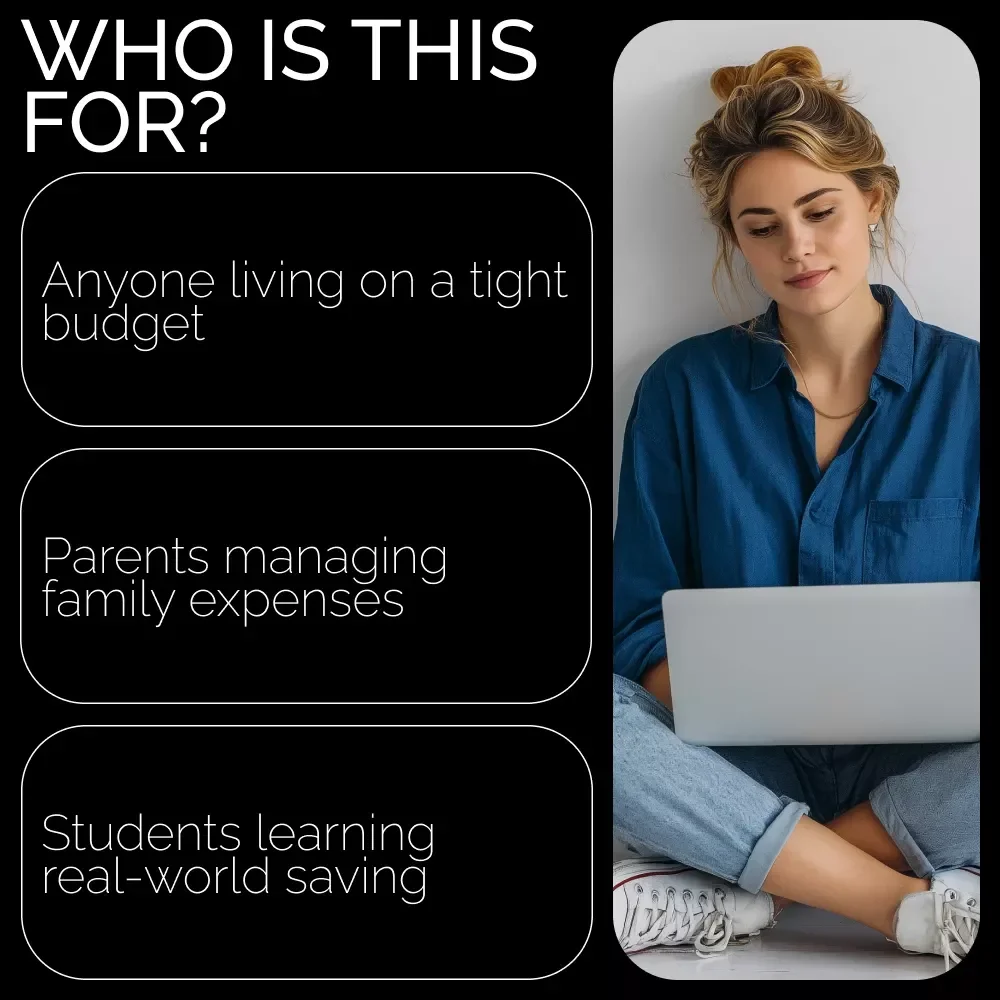 ✅ Low Income, High Impact: Your Smart Saving Checklist | Printable Digital Download for Everyday Budgeting | Simple Steps for Saving Money on Low Income and Building Better Financial Habits
